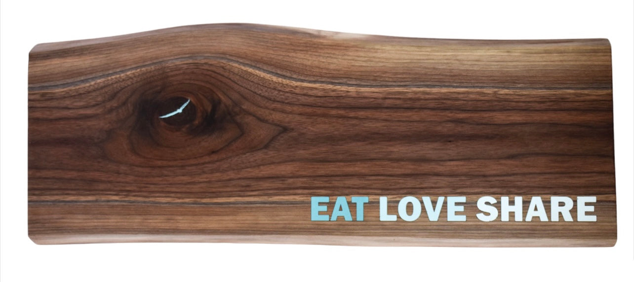 Live Edge Serving Board