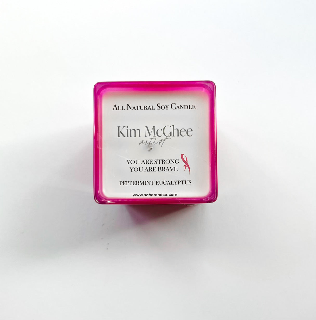 Limited Edition All Natural Peppermint Eucalyptus Soy Wax Candle