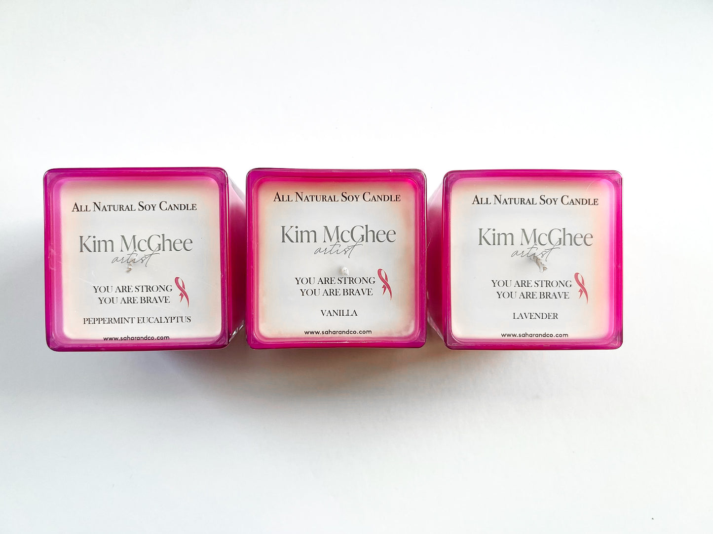 Limited Edition All Natural Peppermint Eucalyptus Soy Wax Candle