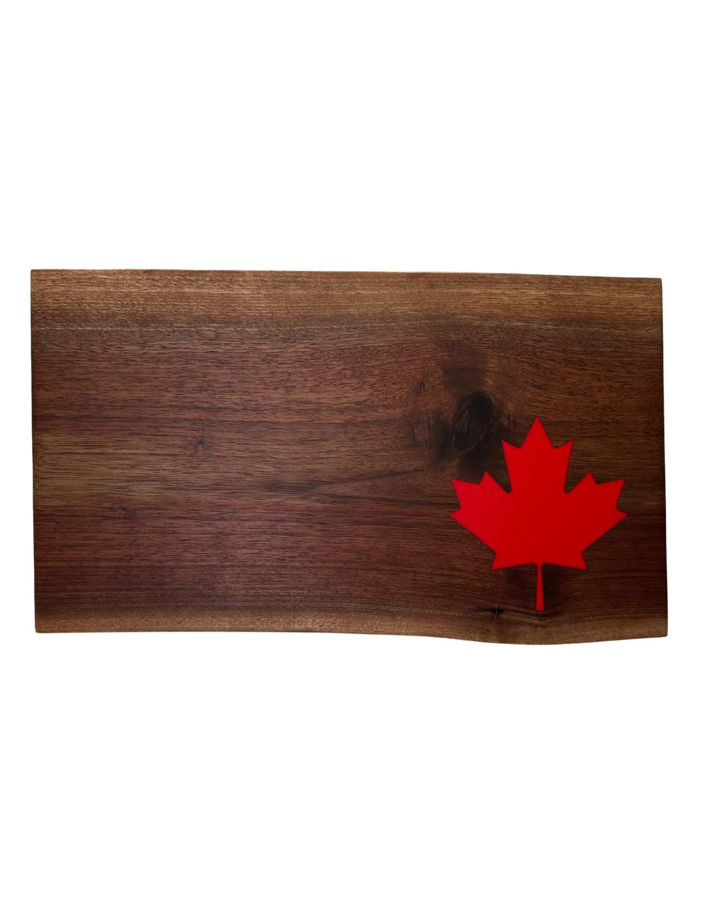 Canadian Red Maple Leaf Serving Board