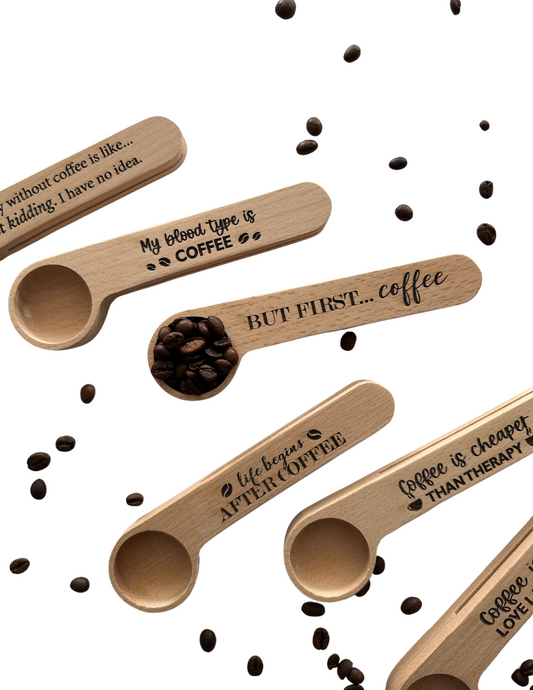 Coffee Scoops/Bag Clips